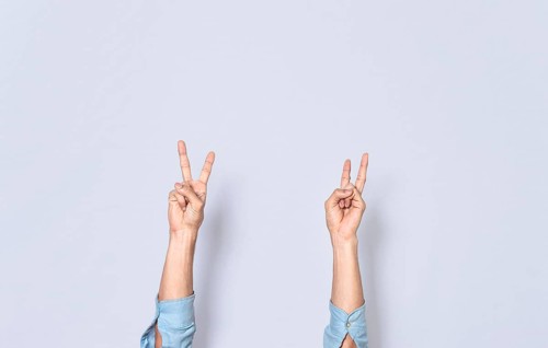 Hands counting two