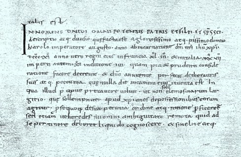 Das Testament Karls des Grossen