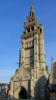 Notre-Dame-de-Croaz-Batz church in the Flamboyant Gothic style