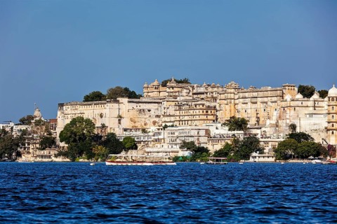 India luxury tourism concept background