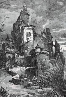 Medieval ideal of a knight's castle