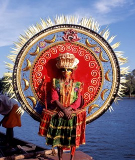 Theyyam dancer