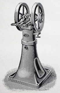 Hot-air engine after Mansfeld