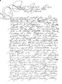 Letter from Field Marshal Baner to the Mayor and Council of the City of Loebau
