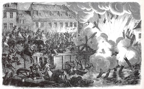 The Blasting of the Elster Bridge on 19 October 1813