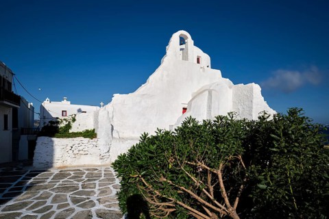 Famous tourist landmark of Greece