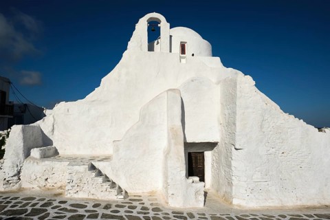 Famous tourist landmark of Greece
