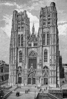 The Cathedral of St Michael and St Gudula is a Roman Catholic church in Brussels