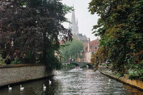 Picturesque view of Brugge