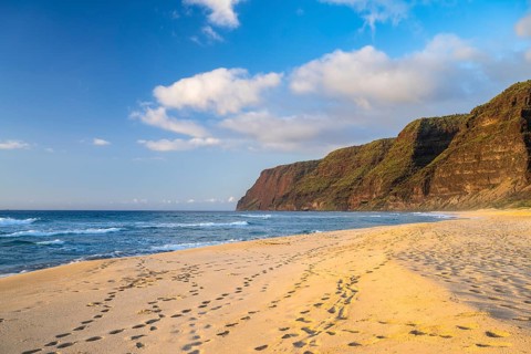 Strand des Polihale State Park