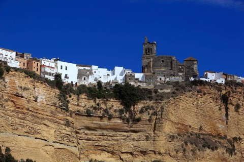 Arcos de la Frontera in the province of Cadiz