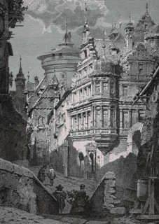The House of the Patricians in Nuremberg in 1880
