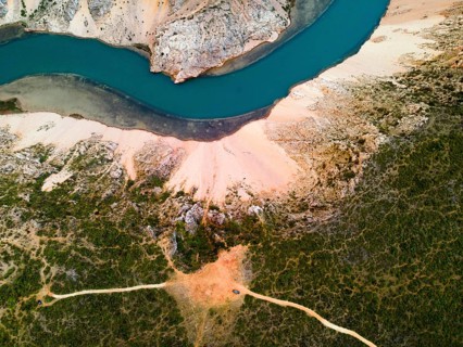 Drone shot