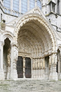 North portal of Notre Dame Cathedral of Chartres