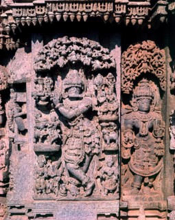 13th century statue of Venugopala or Vishnu in Prasanna chennakeshava temple in Somnathpur