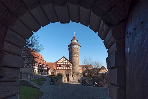Sinwellturm auf der Kaiserburg