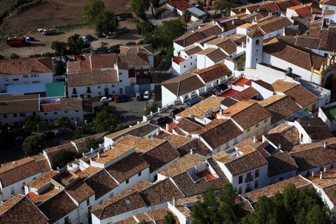 Municipality of Zahara de la Sierra in the province of Cadiz