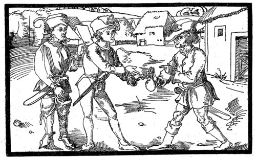 Peasant Giving Money to the Tax Collectors
