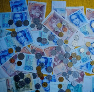 German Mark Notes and Coins