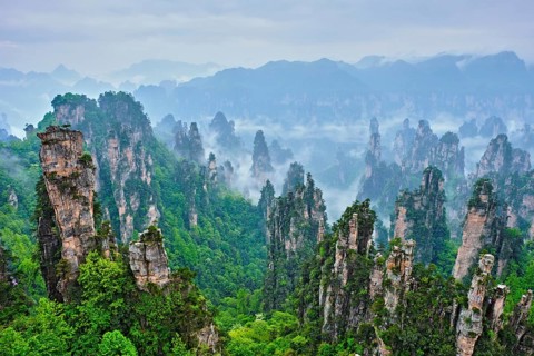 Famous tourist attraction of China