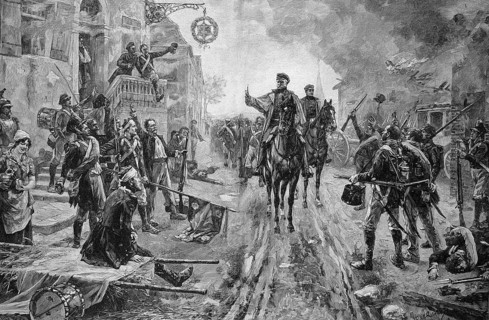 General Bluecher in Laon