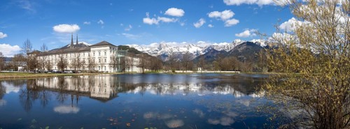 Teich beim Benediktinerstift Admont