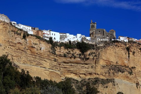 Arcos de la Frontera in the province of Cadiz