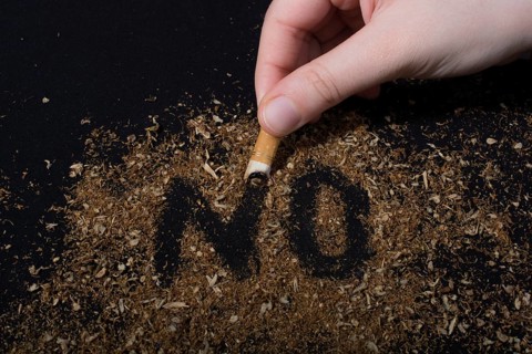 World No Tobacco Day poster for say no smoking concept