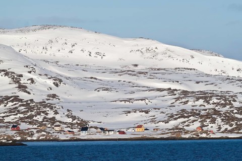Between Havoysund and Honningsvag