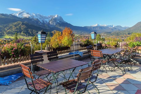 Viewing terrace from Berggasthof Panorama
