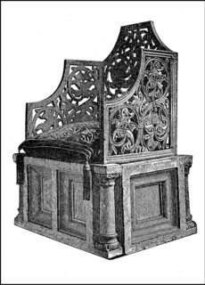 Throne from the imperial palace in Goslar