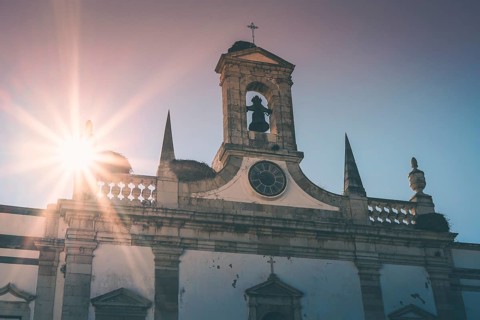 Historic entrance to downtown and old town known as Arco da vila