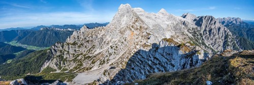 View of mountain landscape
