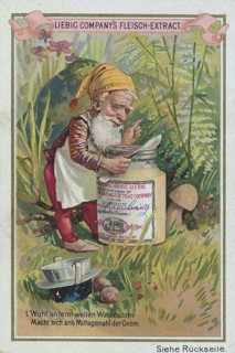 Series of the gnome using Liebig's meat extract