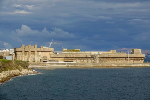 U-boat repair yard Brest of the German Kriegsmarine from 1940 to 1944