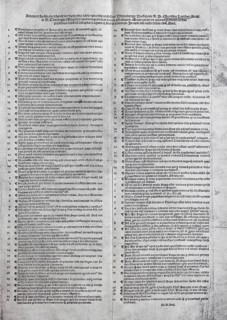 The 95 Theses of Martin Luther