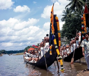 The Amaram tail part of Snake boat