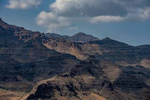 Landscape around Los Azulejos De Veneguera