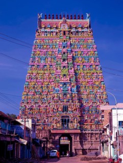 Sarangapani temple Rajagopuram in Kumbakonam