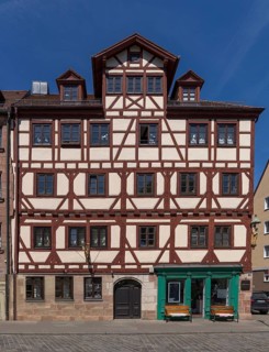 Historic half-timbered house