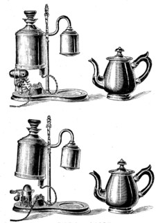 Electric Coffee Machine with Automatic Switching Device by Siemens and Halske