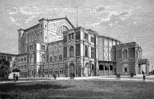 The Bayreuth Festival Theatre c. 1880