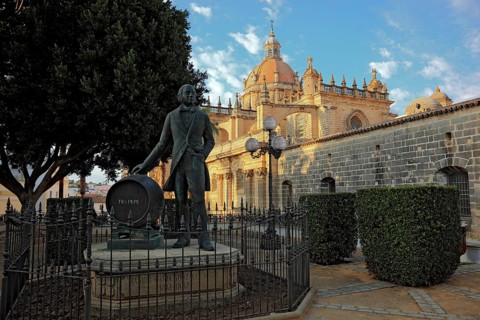 Jerez de la Frontera in the province of Cadiz