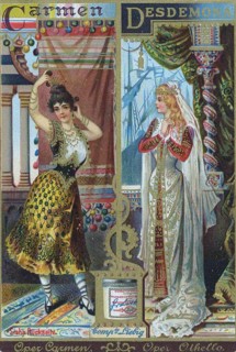 Series of costumes from the opera