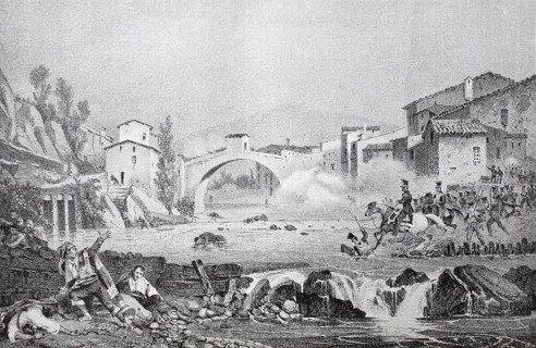 Battle at Ripoll in Catalonia