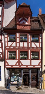 Historic half-timbered house