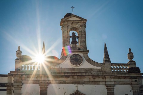Historic entrance to downtown and old town known as Arco da vila