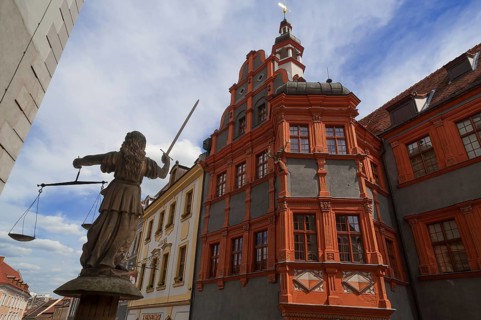 Der Schoenhof aelteste Renaissance-Bauwerk in Goerlitz