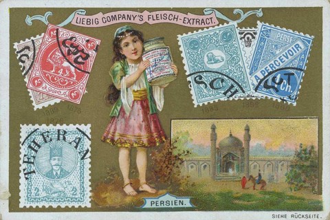 Picture series Countries and Stamps and Motifs