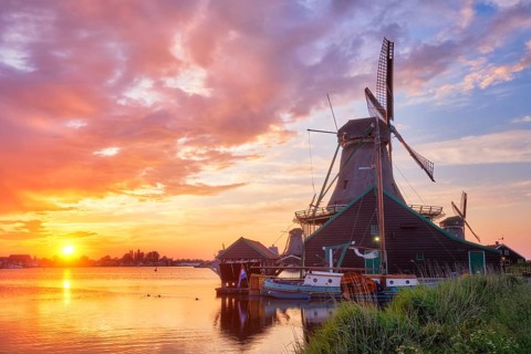 Netherlands rural scene